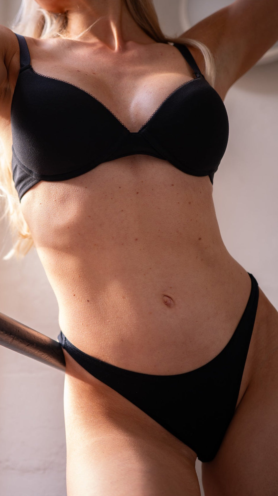 PRE ORDER: Organic Cotton Non-Wired Push Up Bra